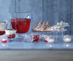 LSA International 'Serve' cake stand TRANSPARENT LSAI20SER632TRA