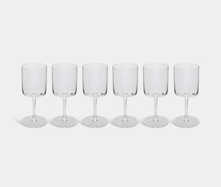 Ichendorf Milano 'Amalfi' water glass, set of six TRANSPARENT ICMI22AMA491TRA
