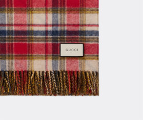 Gucci Blanket, red plaid MULTICOLOUR GUCC20PLA765MUL