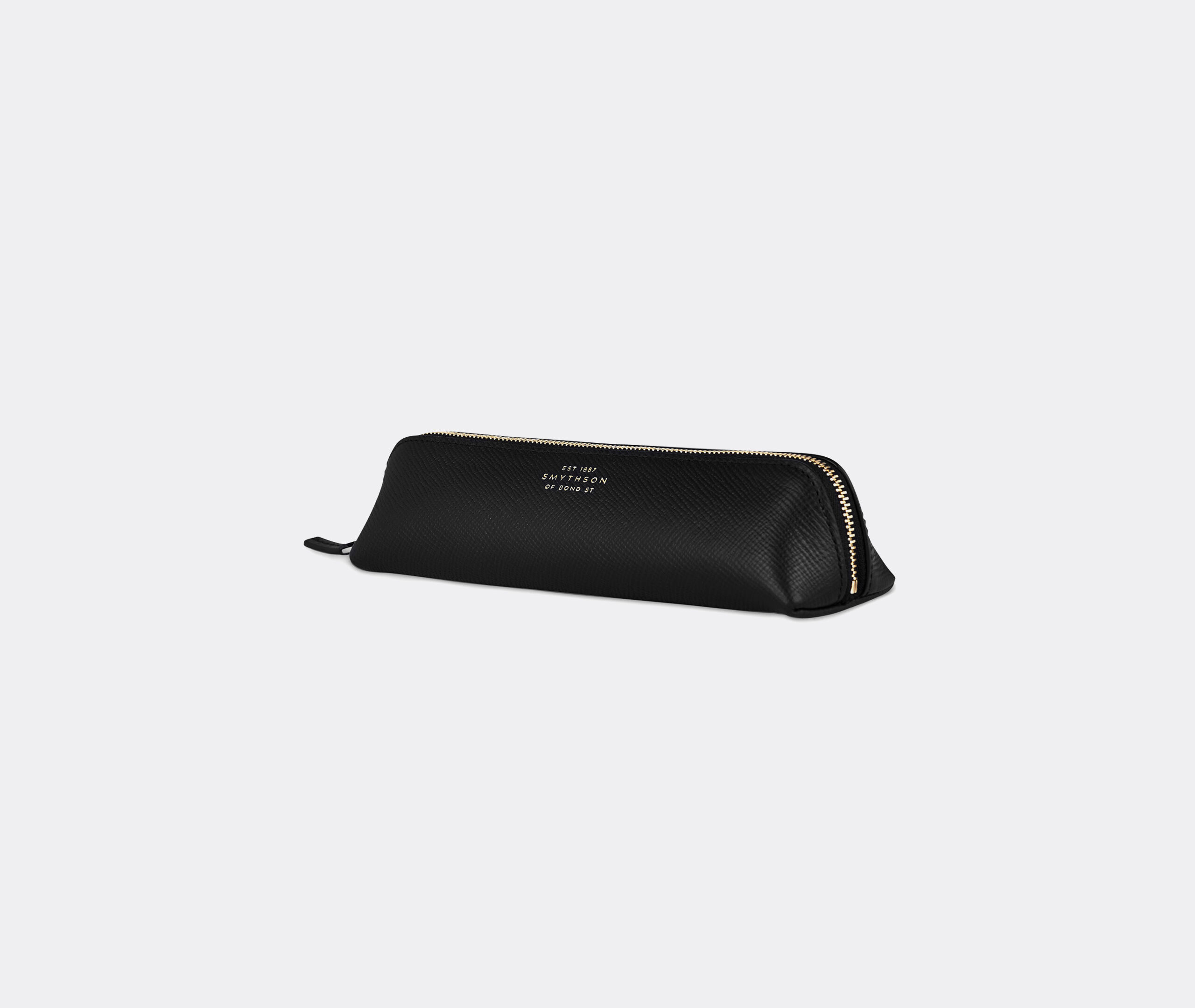 Panama' pencil case, black by Smythson | Organising | FRANKBROS