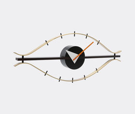 Vitra &#39;Eye&#39; clock WALNUT VITR15EYE586GOL