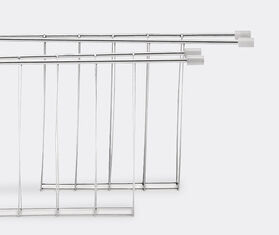 Alessi &#39;Pliss&eacute;&#39; toaster racks, white WHITE ALES21PLI711WHI
