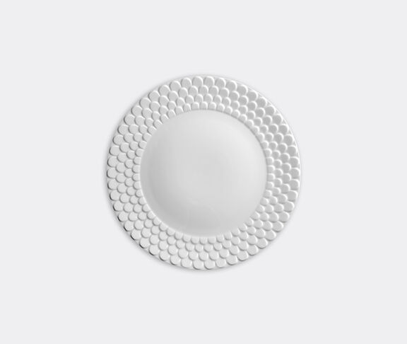 L'Objet Aegean White Sculpted Charger  undefined ${masterID} 2