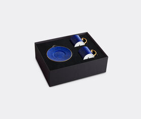 L&#39;Objet &#39;Lapis&#39; espresso cup and saucer, set of two, blue MULTICOLOUR LOBJ24LAP096BLU