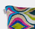 Les-Ottomans Silk velvet cushion, multicolor  OTTO22VEL004MUL