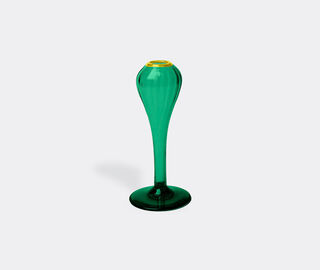 La DoubleJ 'Scallion' vase, green GREEN LADJ23SCA090GRN