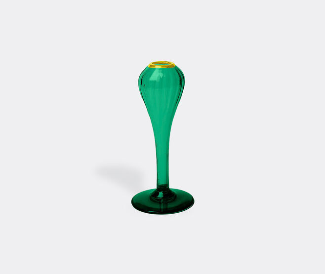 La DoubleJ 'Scallion' vase, green GREEN LADJ23SCA090GRN