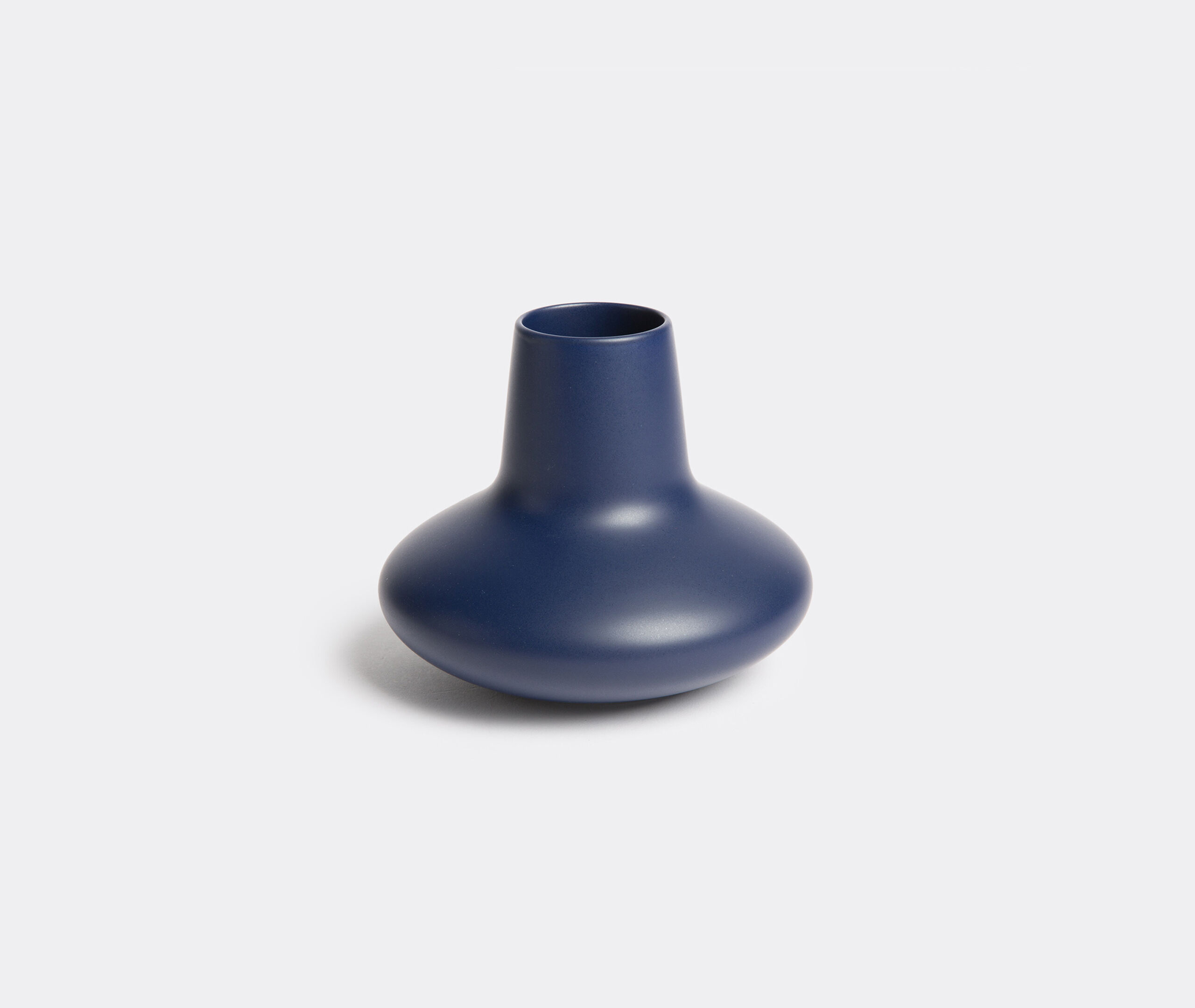 Koppel Wave' blue vase, medium by Georg Jensen | Vases | FRANKBROS