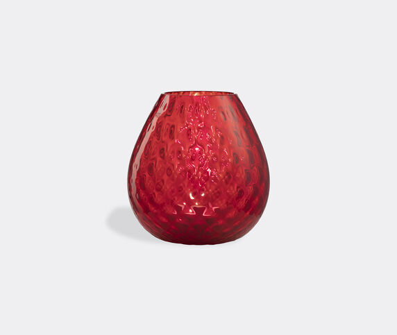 NasonMoretti 'Macramé' candle holder, large, red