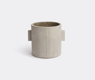 Serax Concrete round pot, grey GREY SERA19POT584GRY