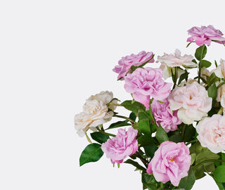 Flowerism&nbsp;Studio 'Tea Rose Bundle' bouquet, set of seventeen, multicolor MULTICOLOUR FLOW26ROS312MUL