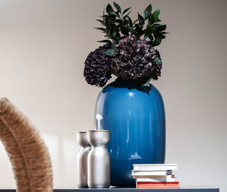 Cappellini 'Arya' vase, blue BLUE CAPP20ARY317BLU