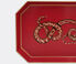 Les-Ottomans 'Fauna' hand painted iron tray, snake multicolor OTTO23FAU125MUL