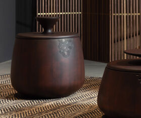 Zanat &#39;Hide &amp; Seek&#39; container and coffee table, medium, brown MULTICOLOUR ZANA20HID050BRW