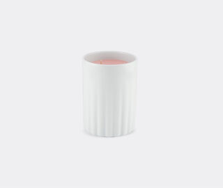 Ginori 1735 'The Lady' vase candle, large, flamingo WHITE RIGI21LCD711WHI