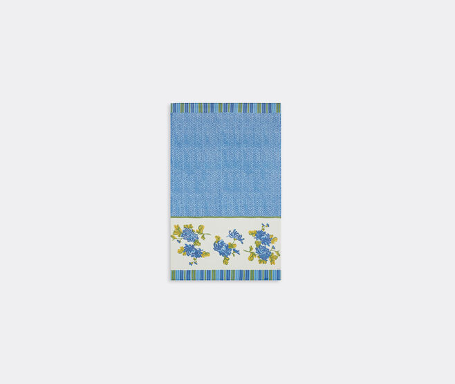 Lisa Corti 'Vienna' beach towel, blue and cream BLUE LICO23SAR510MUL
