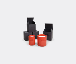Cassina 'Amber Katmandou' candle, medium RED CASS22CAS468RED