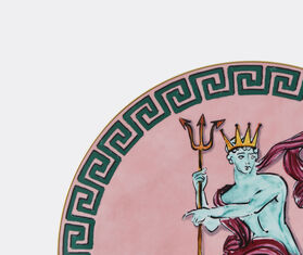 Ginori 1735 'Il Viaggio di Nettuno' centrepiece and charger plate PINK RIGI20VIA709PIN