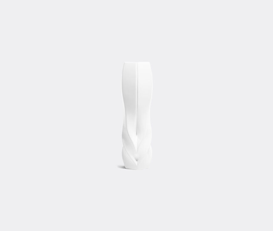 Zaha Hadid Design 'Braid' vase, medium, white  ZAHA20BRA451WHI