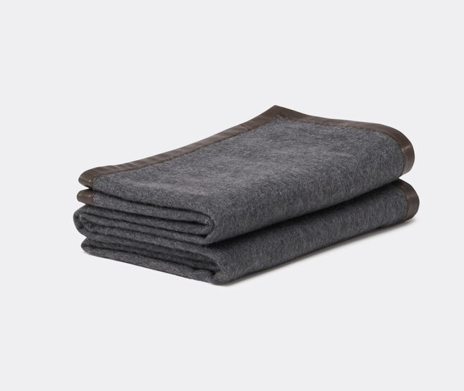 ALONPI 'Salon' throw, steel and grey GREY ALON23SAL345GRY