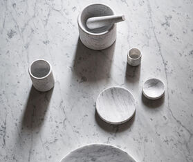 Salvatori 'Ellipse' container, white WHITE SALV21ELL103WHI