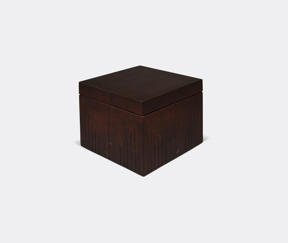 Zanat 'Branco' box, small, brown Wenge Stain ZANA20BRA930BRW