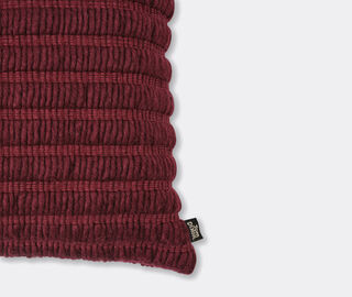 Tom Dixon 'Ridge' cushion, burgundy BURGUNDY TODI25RID900BUR