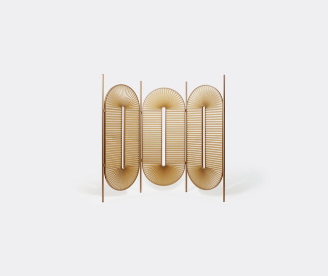 Dante - Goods And Bads 'Minima Moralia' room divider, champagne GOLD DANT17MIN468GOL