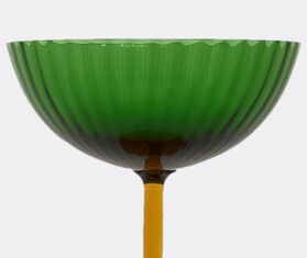 La DoubleJ Champagne coup, green, set of two GREEN LADJ22CHA238GRN