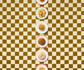 Bitossi Home &#39;Petalo&#39; bread plate, set of six, multicolor MULTICOLOUR BIHO25SET094MUL