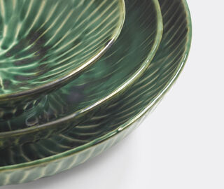 Serax 'Verde Lanza' dinnerware set, set of twelve, green GREEN SERA26DIN212GRN