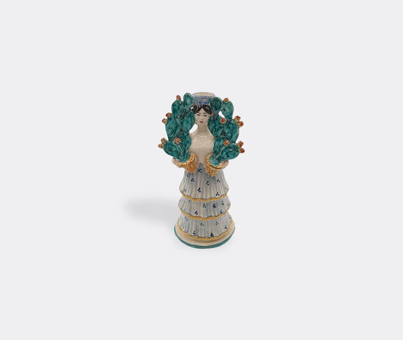 Les-Ottomans Handpainted Vase Cactus Woman Sculpture  undefined ${masterID} 2