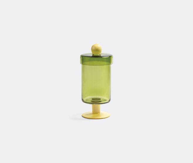 &k Amsterdam 'Duo' jar, tall, green multicolor PINK AMST25JAR750PIN
