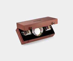 Missoni 'Stripes Jenkins' teacup and saucer, set of two, red MULTICOLOUR MIHO22STR286MUL