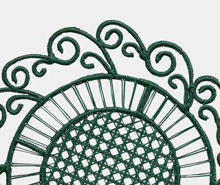 THEMIS Z 'Peacock' placemat, green, set of two GREEN THEM24PEA252GRN