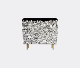 Fornasetti 'Gerusalemme' magazine rack MULTICOLOUR FORN23MAG503MUL