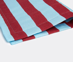 La DoubleJ &#39;Riga Bordeaux&#39; tablemat, set of two Light Blue LADJ20TAB424MUL