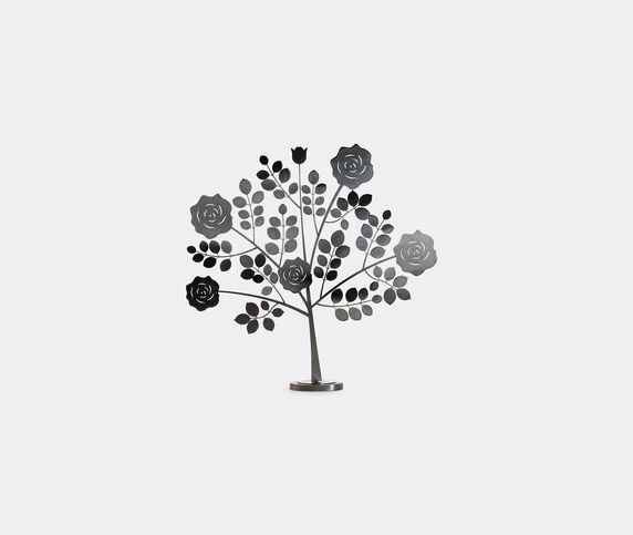 Produzione Privata 'Rose' sculpture, raw metal GREY PRPR25THE644GRY