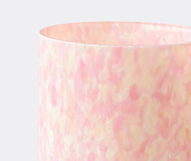 Stories of Italy 'Macchia su Macchia' ivory and pink glasses, set of two MULTICOLOUR STLY20MAC612PIN