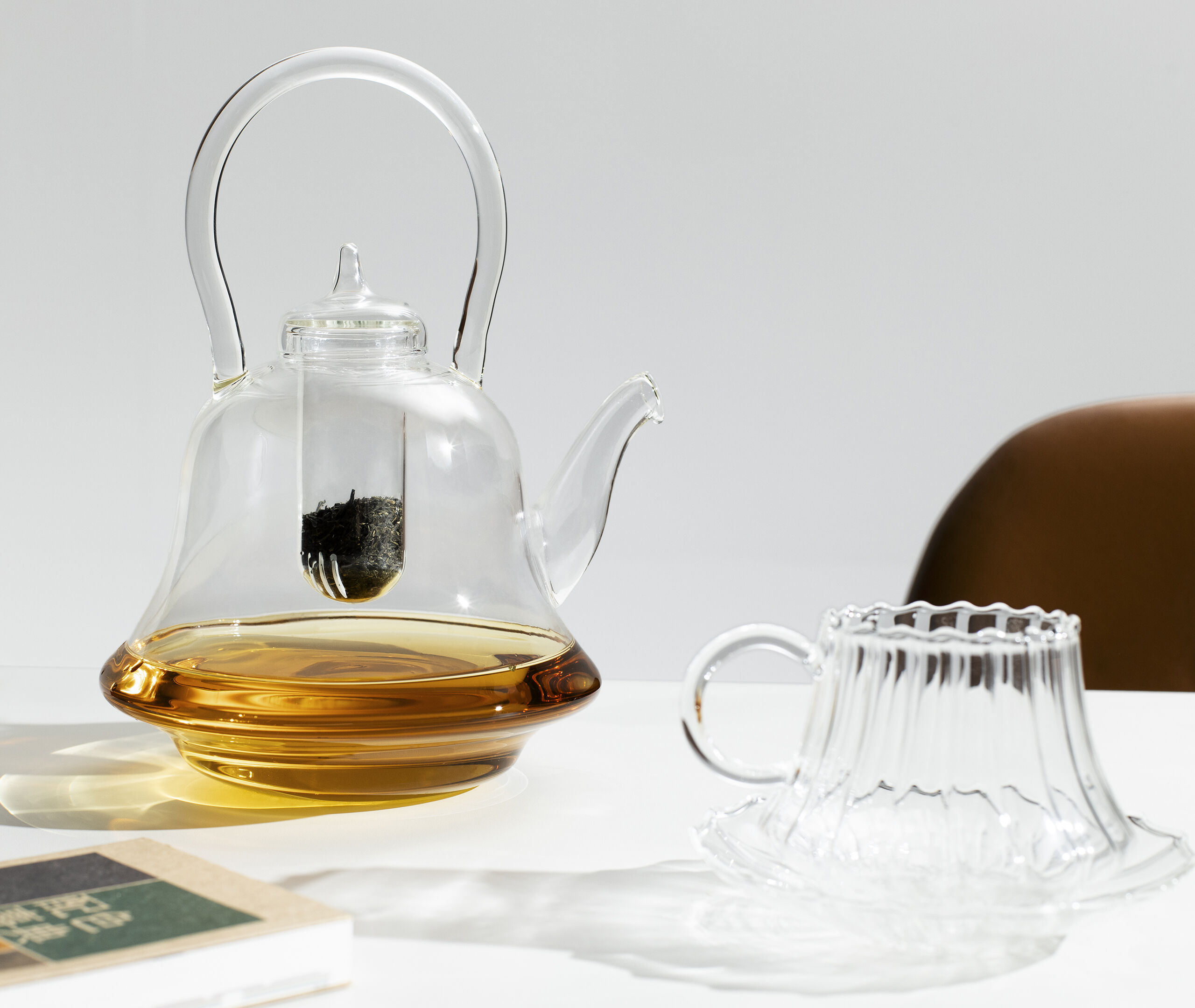 Ichendorf Milano Tasse Frosch Aus Borosilikatglas – Transparent, 8 Cm Durchmesser, 450 Ml, Spülmaschinengeeignet, Für Heißgetränke