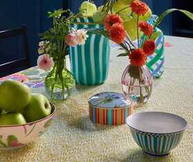 Lisa Corti 'Japanese' jewelry box, multicolor LIGHT BLUE LICO26JAP748LBL