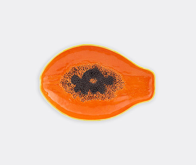 Bordallo Pinheiro 'Frutos Tropicais' platter, orange MULTICOLOR BOPI26FRU729MUL