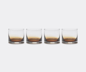 Serax &#39;Amber Zuma&#39; tumbler, set of four, brown BROWN SERA24GLA452BRW