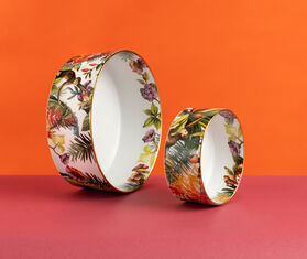 Simone Guidarelli Home 'Jungle' salad bowl, multicolor MULTICOLOUR SIMO26JUN713MUL