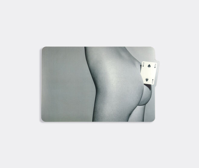 Seletti 'Two of Spades' placemat GREY SELE21TOI034GRY