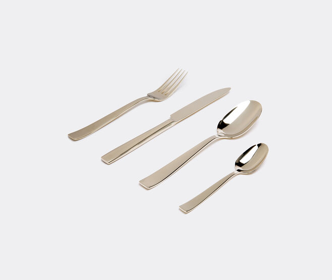 Sambonet 'Flat' cutlery, set of 24 GOLD SAMB17FLA667GOL