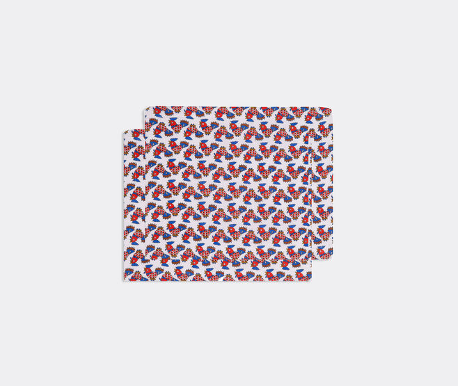 La DoubleJ 'Galletti' tablemat, set of two MULTICOLOUR LADJ22TAB884MUL