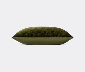 Gucci 'Horsebit' jacquard cushion, bottle green GREEN GUCC23CUS562GRN