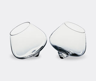 Normann Copenhagen Cognac glass, set of two MULTICOLOUR NOCO19COG653TRA