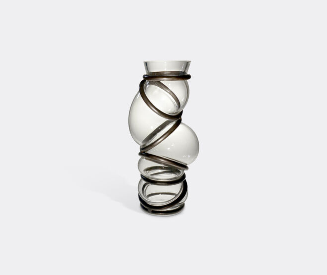 Vanessa Mitrani 'Chain Ring' vase, transparent TRANSPARENT VAMI26CHA267TRA